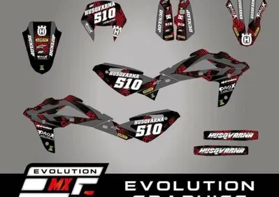 Kit Grafiche Adesivi Husqvarna SM SMR Crystal Laby Evolution Mx Graphics - Annuncio 10048595