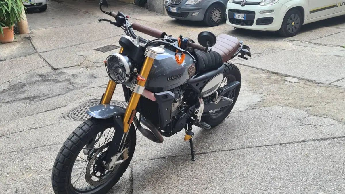 Fantic Motor Caballero 500 Scrambler Deluxe (2021 - 23)  (2)