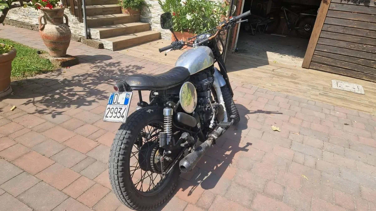Royal Enfield Bullet 500 Electra Scrambler  (2)