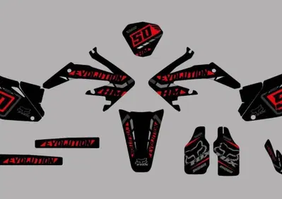 Kit Grafiche EVO 2K23 HM Derapage Vent 50 125 Evolution Mx Graphics - Annuncio 10049615
