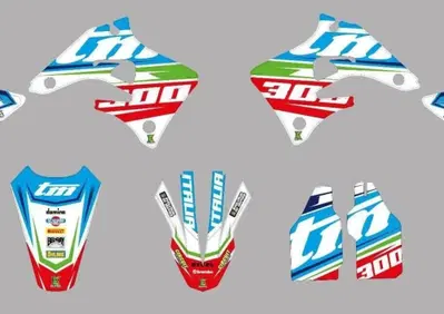 Kit Grafiche TM Racing Italy2 SM MX EN Crystal Evolution Mx Graphics - Annuncio 10049676