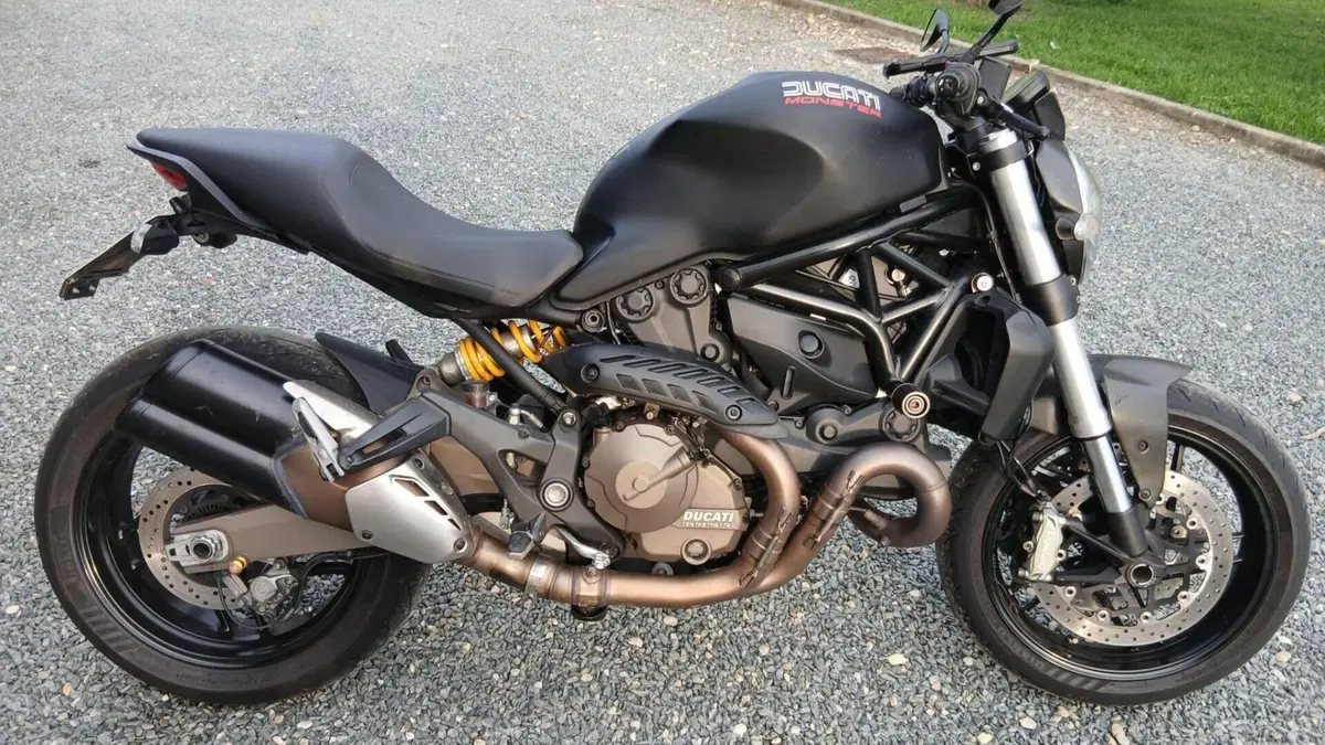 Ducati Monster 821 Dark ABS (2014 - 16)  (2)