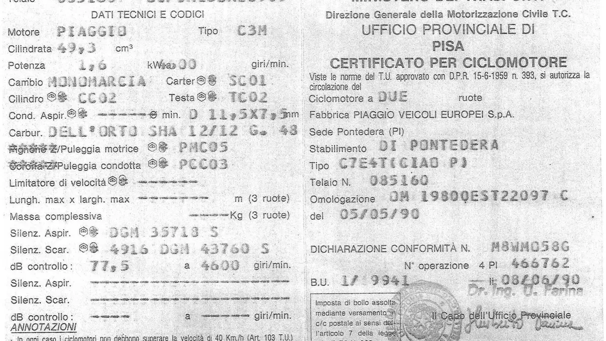 Piaggio Ciao 50 P  (11)