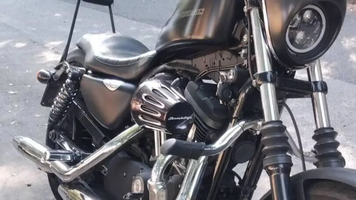 Harley-Davidson 883 Iron (2009 - 11) - XL 883N  (6)