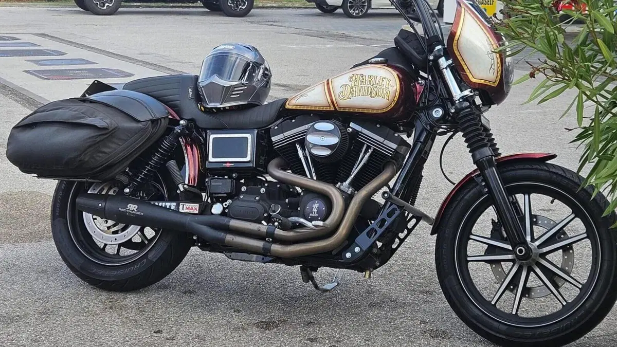 Harley-Davidson 1584 Street Bob (2008 - 15) - FXDB  (3)