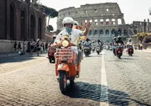 L'abbraccio di Roma alla Vespa, per celebrare gli 80 anni del mito! [VIDEO e GALLERY]
