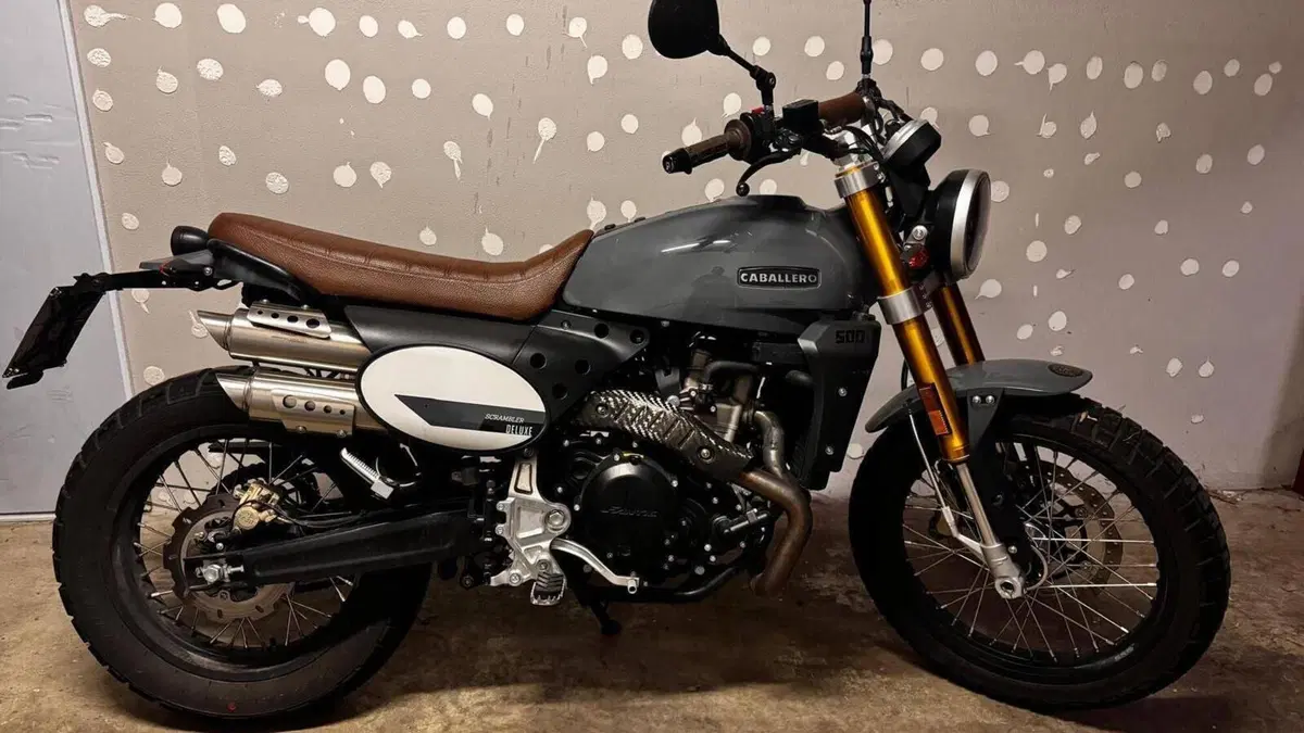 Fantic Motor Caballero 500 Scrambler Deluxe (2021 - 23) 