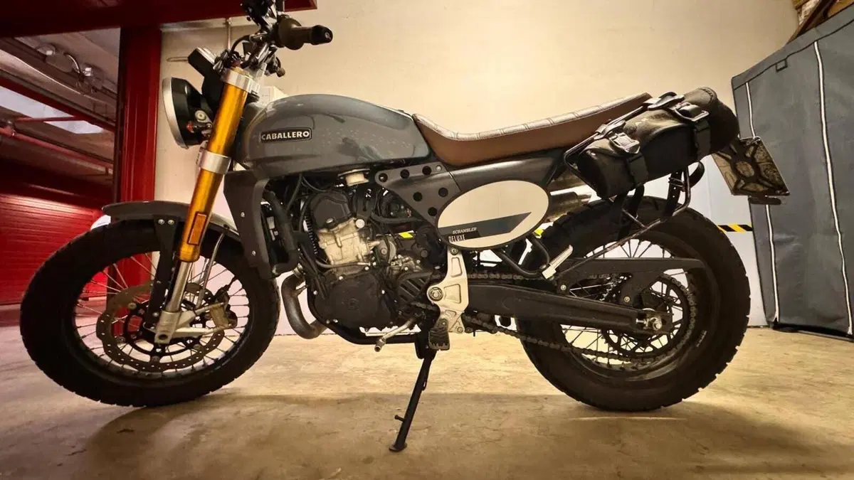 Fantic Motor Caballero 500 Scrambler Deluxe (2021 - 23)  (2)