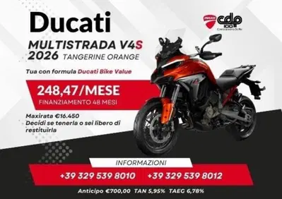 Ducati Multistrada V4 S (2025 - 26) - Annuncio 10055551