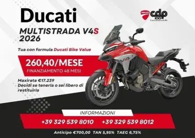 Ducati Multistrada V4 S (2025 - 26) - Annuncio 10056274
