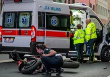 Drammatico incidente tra scooter e Land Rover in Viale Papiniano. Muore ventitreenne
