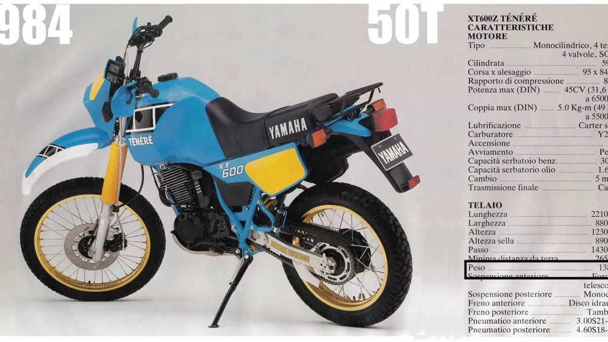 Yamaha XT 600 Z (1983 - 90)  (2)