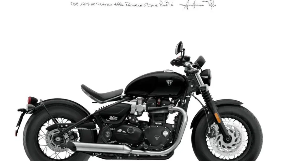 Triumph Bonneville Bobber 1200 (2026) 