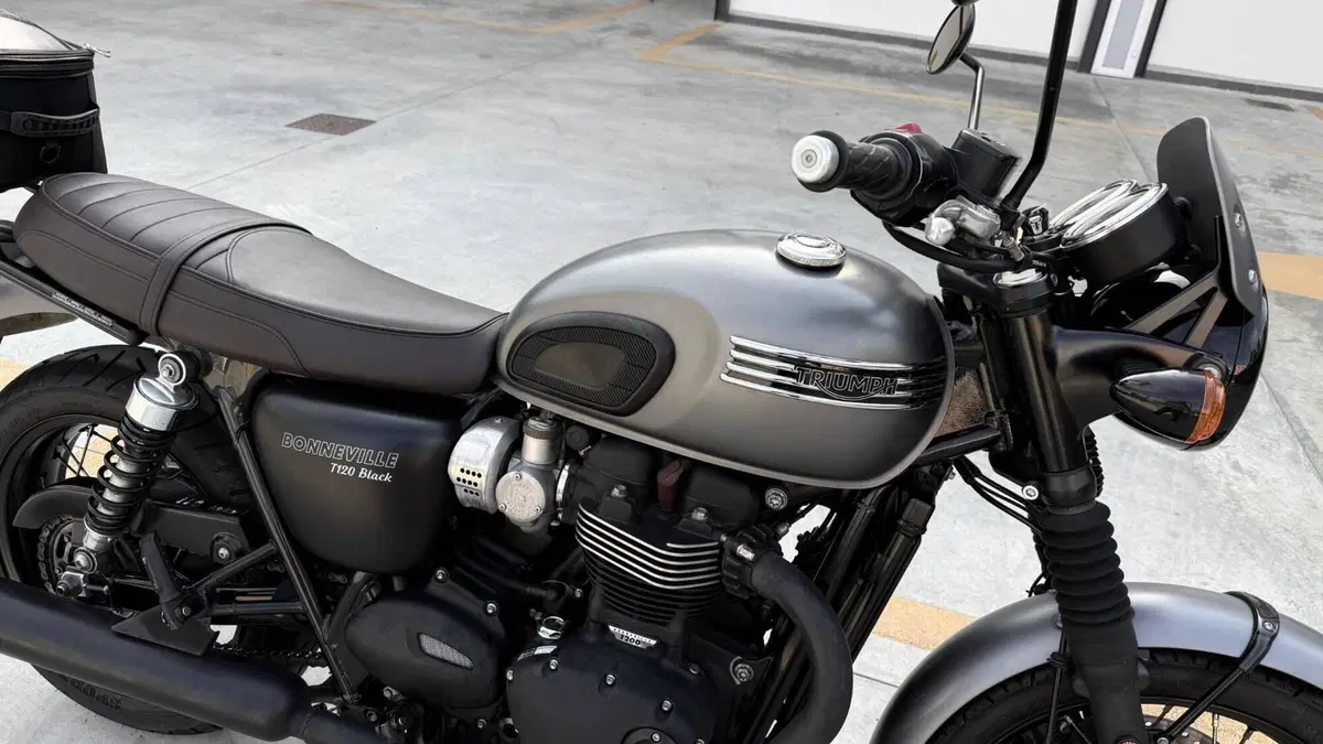 Triumph Bonneville T120 Black (2017 - 20)  (2)