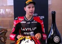 MotoGP 2026. GP di Germania. Matteo Bertelle torna sul podio: "La mia dieta? Mangiare il meno possibile. In Moto3 il peso è una zavorra enorme"