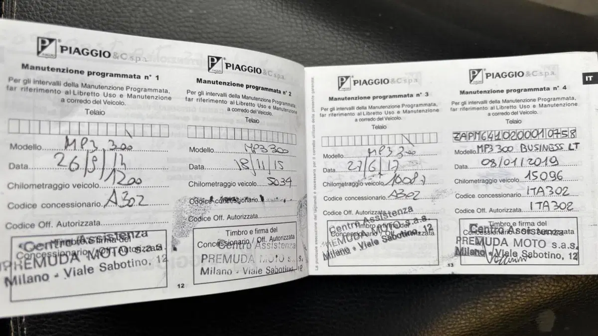 Piaggio MP3 300 Touring/LT (2011 - 13)  (12)