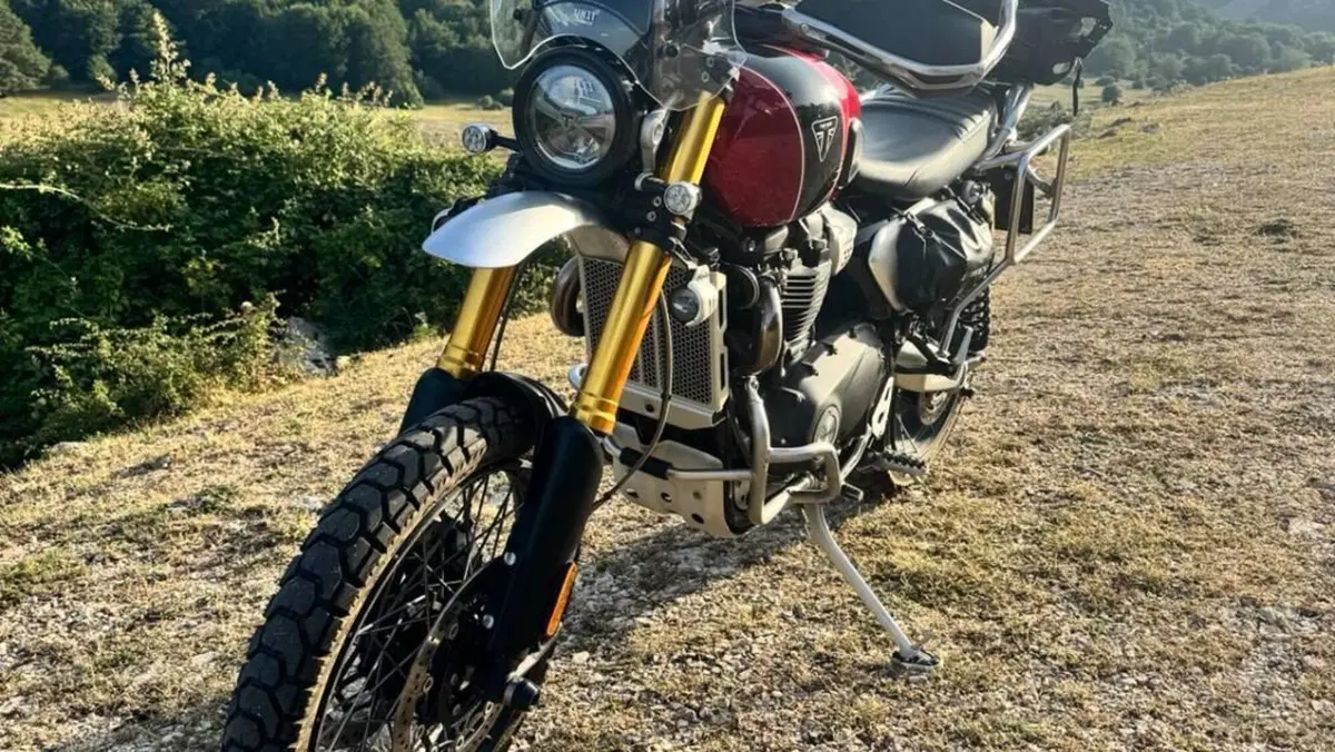 Triumph Scrambler 1200 XE Gold Line Edition (2021 - 22) 