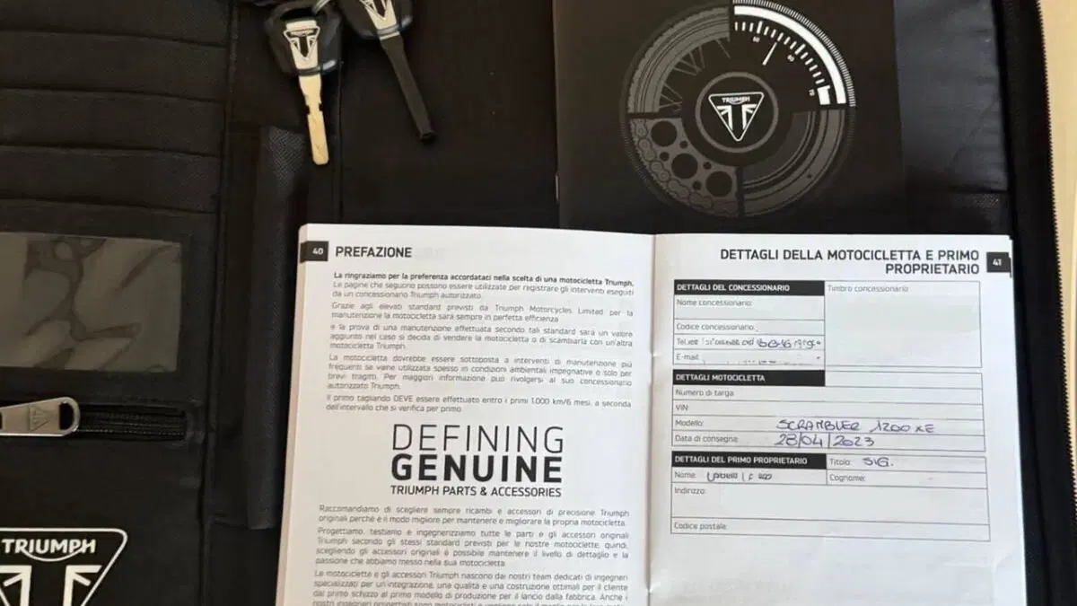 Triumph Scrambler 1200 XE Gold Line Edition (2021 - 22)  (11)