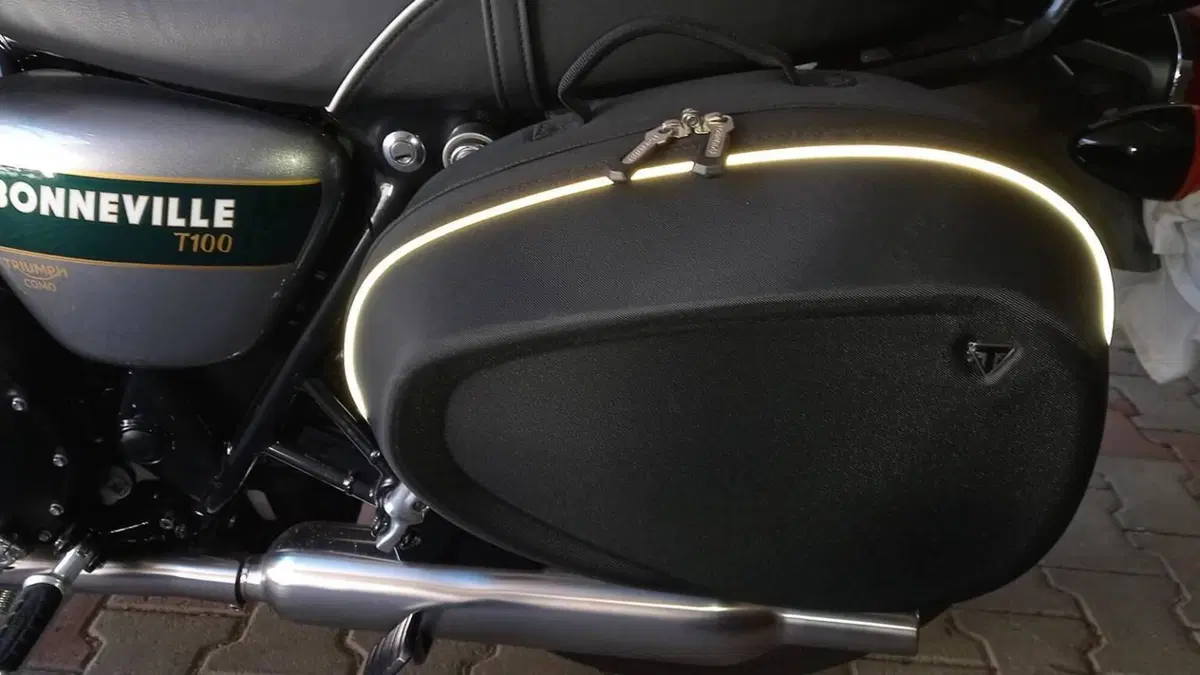 Triumph Bonneville T100 Gold Line Edition (2022)  (2)