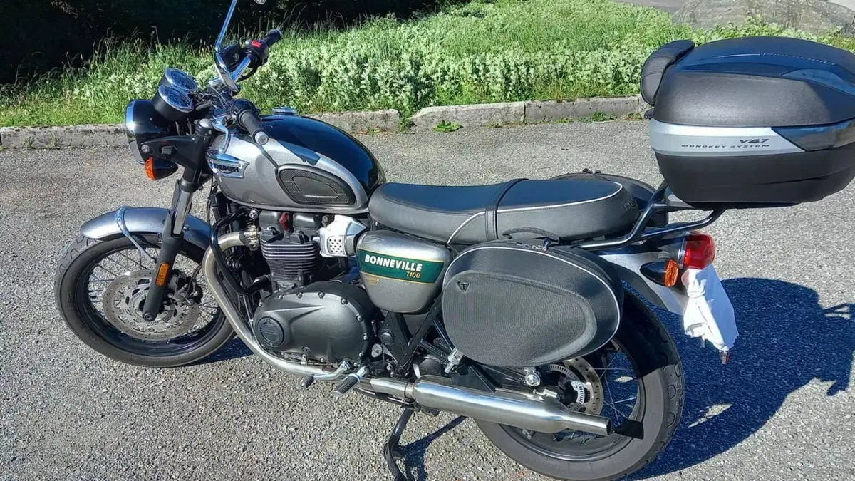 Triumph Bonneville T100 Gold Line Edition (2022)  (20)