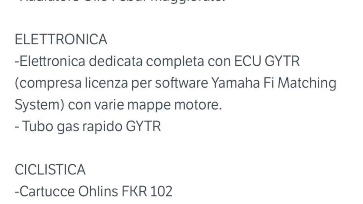 Yamaha YZF R1 GYTR (2023 - 24)  (2)