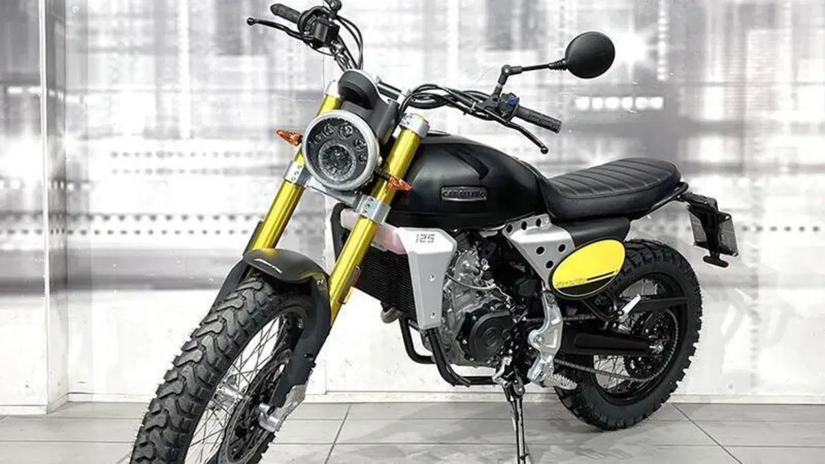 Fantic Motor Caballero 125 Scrambler (2021 - 23)  (6)