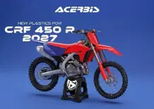Honda CRF450R 2027: Acerbis presenta il nuovo kit plastiche