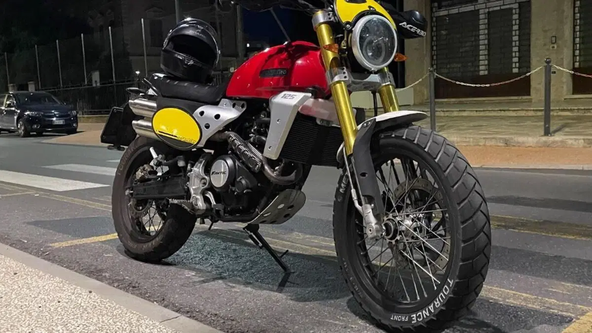 Fantic Motor Caballero 125 Scrambler (2021 - 23)  (6)