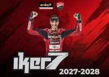 SBK. Iker Lecuona confermato dal Team Aruba.it per il 2027 e il 2028