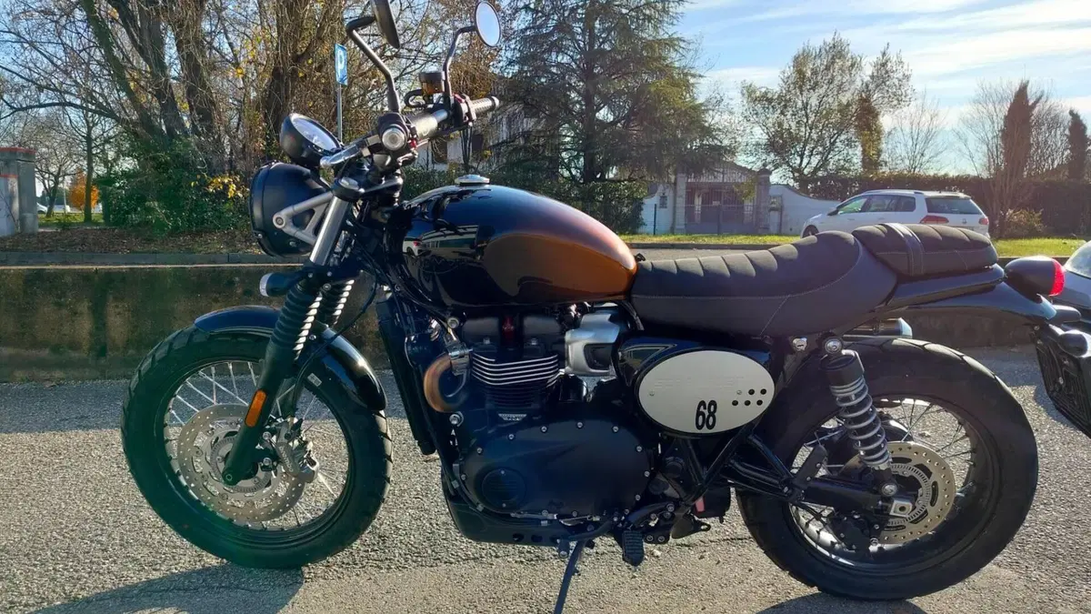 Triumph Scrambler 900 Stealth Edition (2024)  (6)