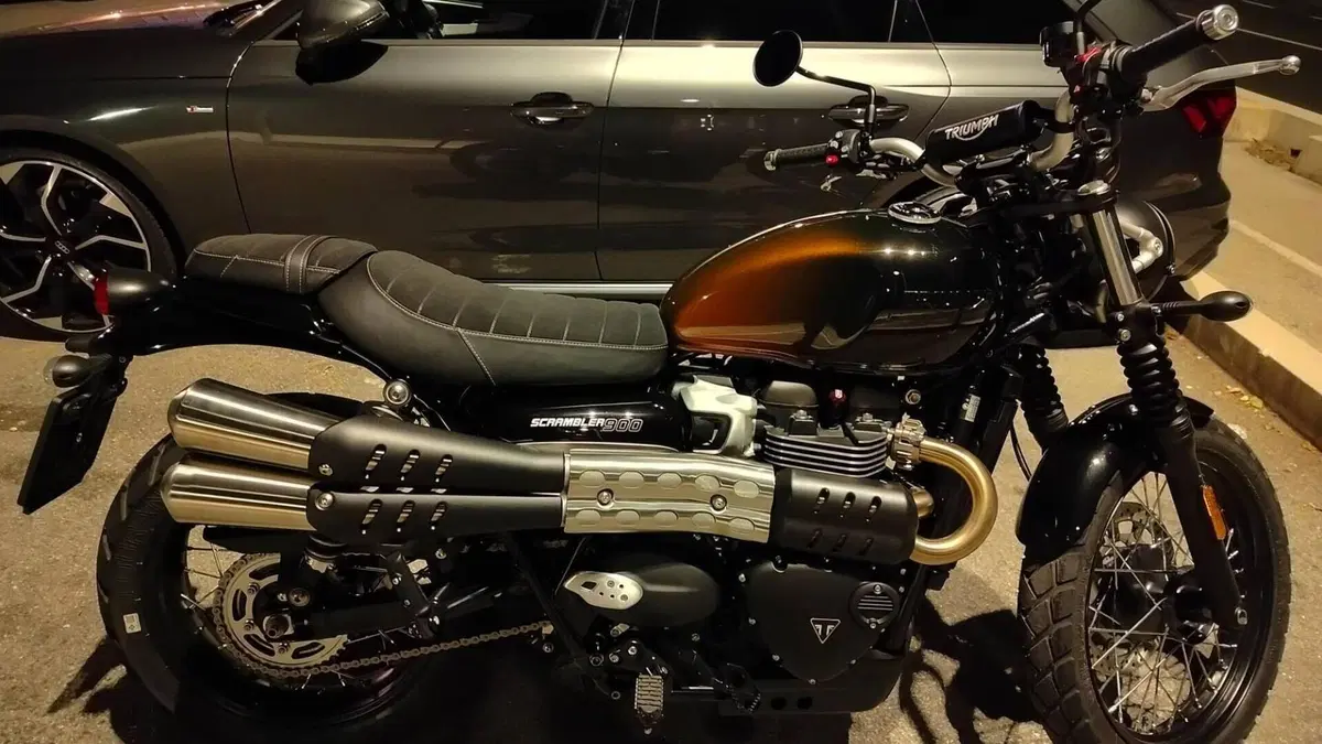 Triumph Scrambler 900 Stealth Edition (2024)  (10)