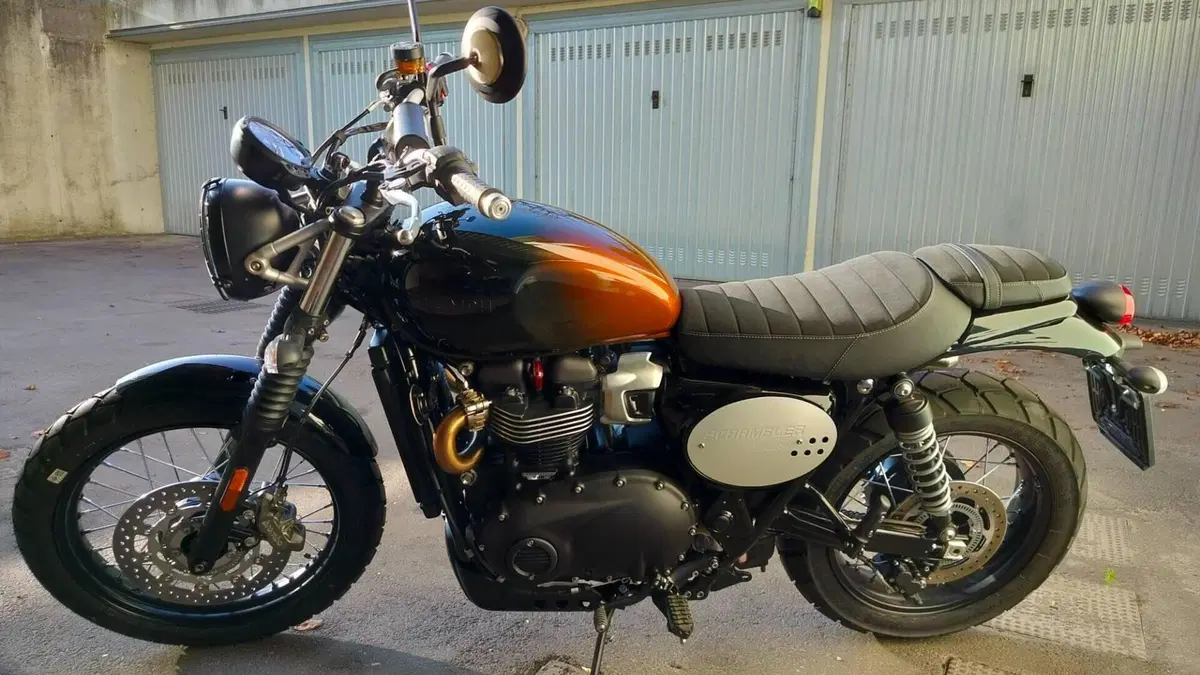 Triumph Scrambler 900 Stealth Edition (2024)  (14)
