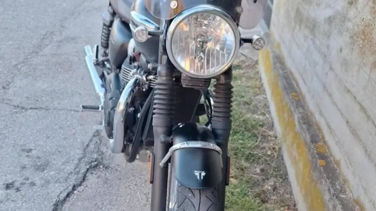 Triumph Bonneville T100 Black (2017 - 20)  (3)