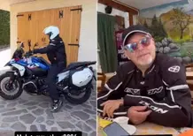 Vasco Rossi in giro sull'Appennino con gli amici e una BMW R 1300 GS [VIDEO]