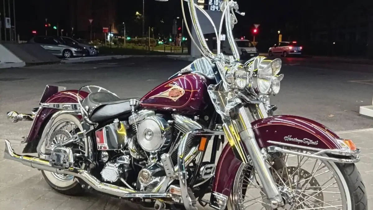 Harley-Davidson 1340 Heritage Classic (1984 - 98) - FLSTC  (2)