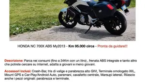 Honda NC700X ABS (2012 - 13) 
