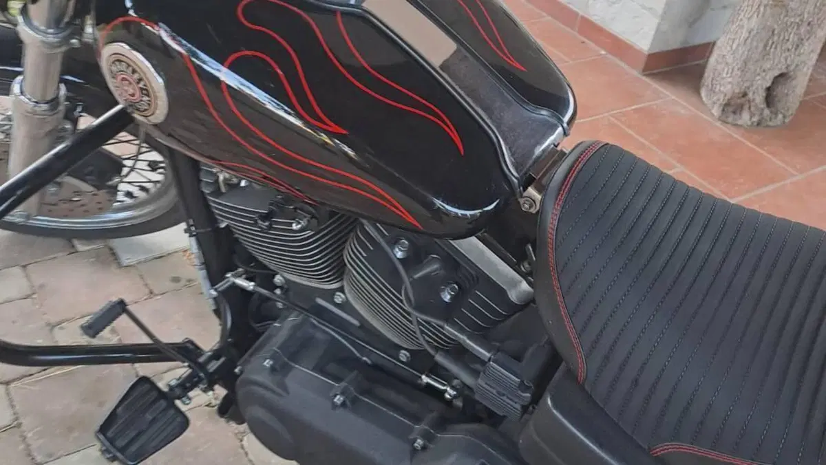 Harley-Davidson 1450 Street Bob (2006 - 07) - FXDB  (6)