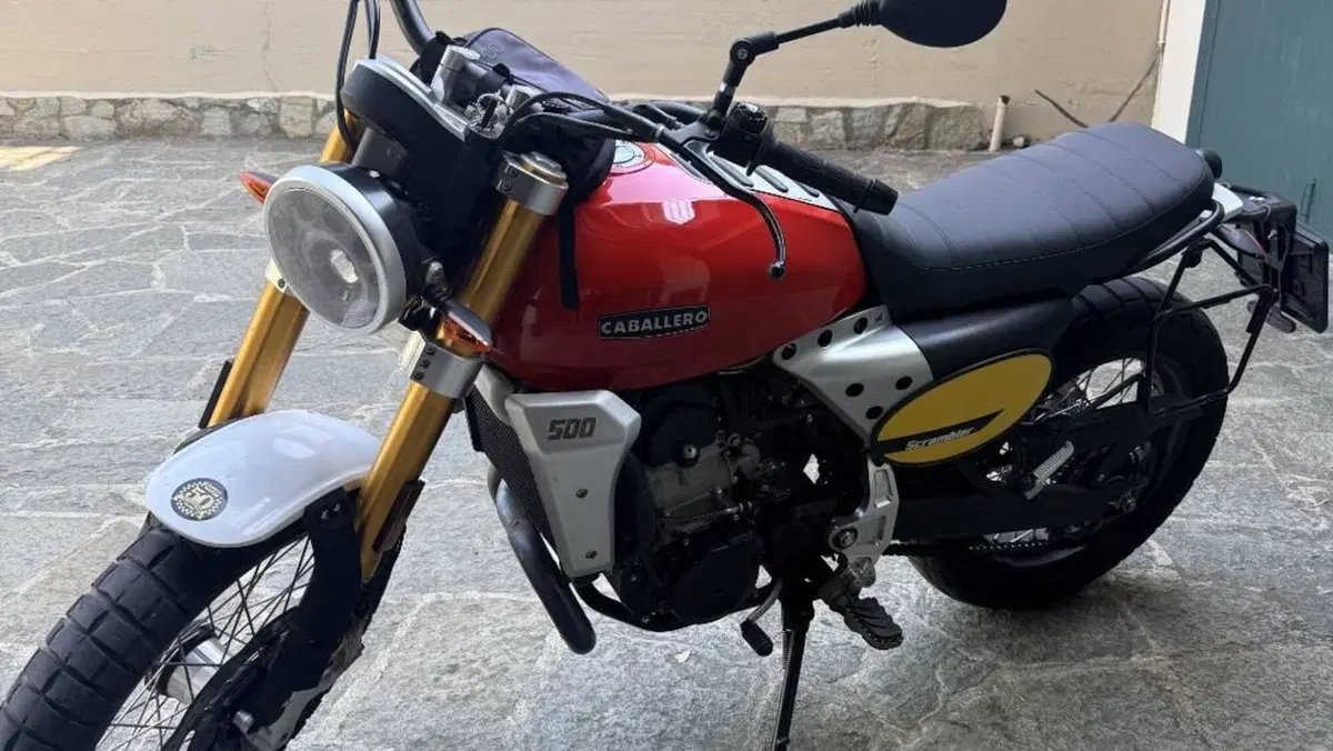 Fantic Motor Caballero 500 Scrambler Deluxe 4T (2020) 