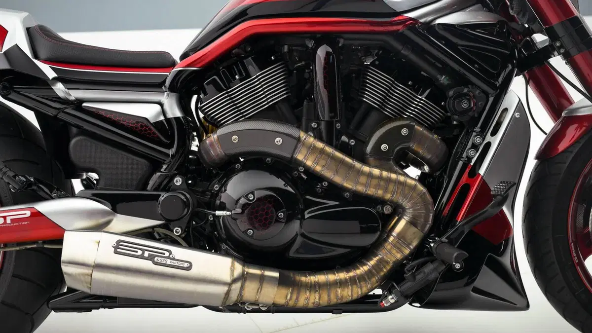 Harley-Davidson 1130 Street Rod (2006 - 07) - VRSCR  (4)