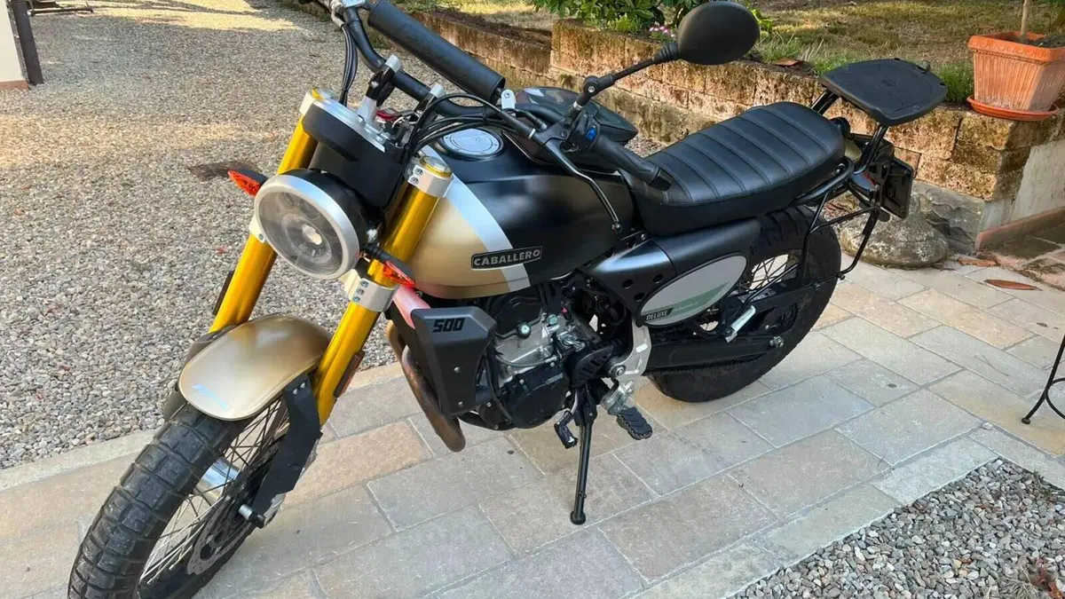 Fantic Motor Caballero 500 Scrambler Deluxe (2021 - 23)  (5)