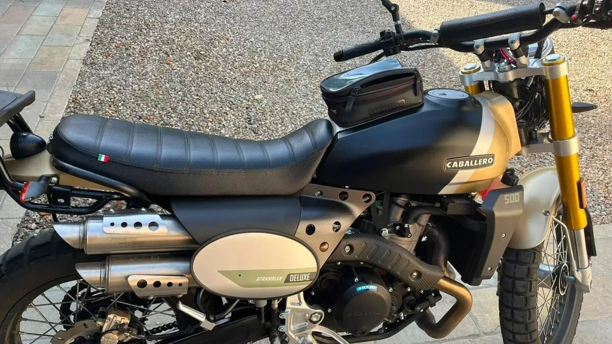 Fantic Motor Caballero 500 Scrambler Deluxe (2021 - 23)  (2)