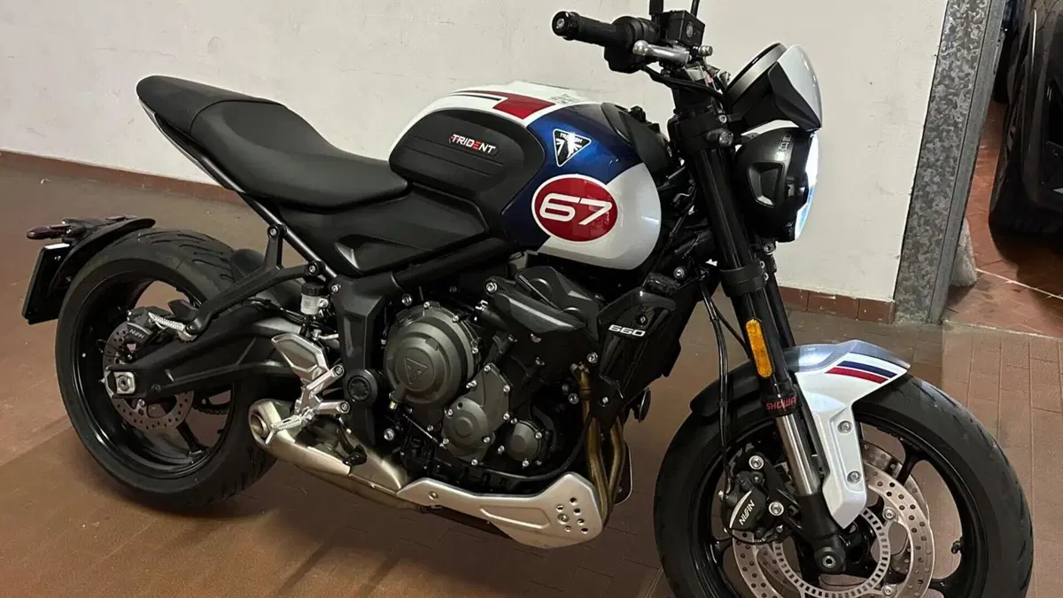 Triumph Trident 660 Triple Tribute Edition (2024) 