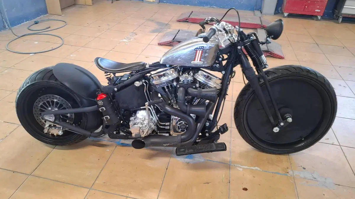 Harley-Davidson 1450 Heritage Springer (2000 - 03) - FLSTS  (2)