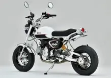 Honda Monkey 125, il gioco si fa sempre più serio: monobraccio, Ohlins e Brembo [GALLERY]