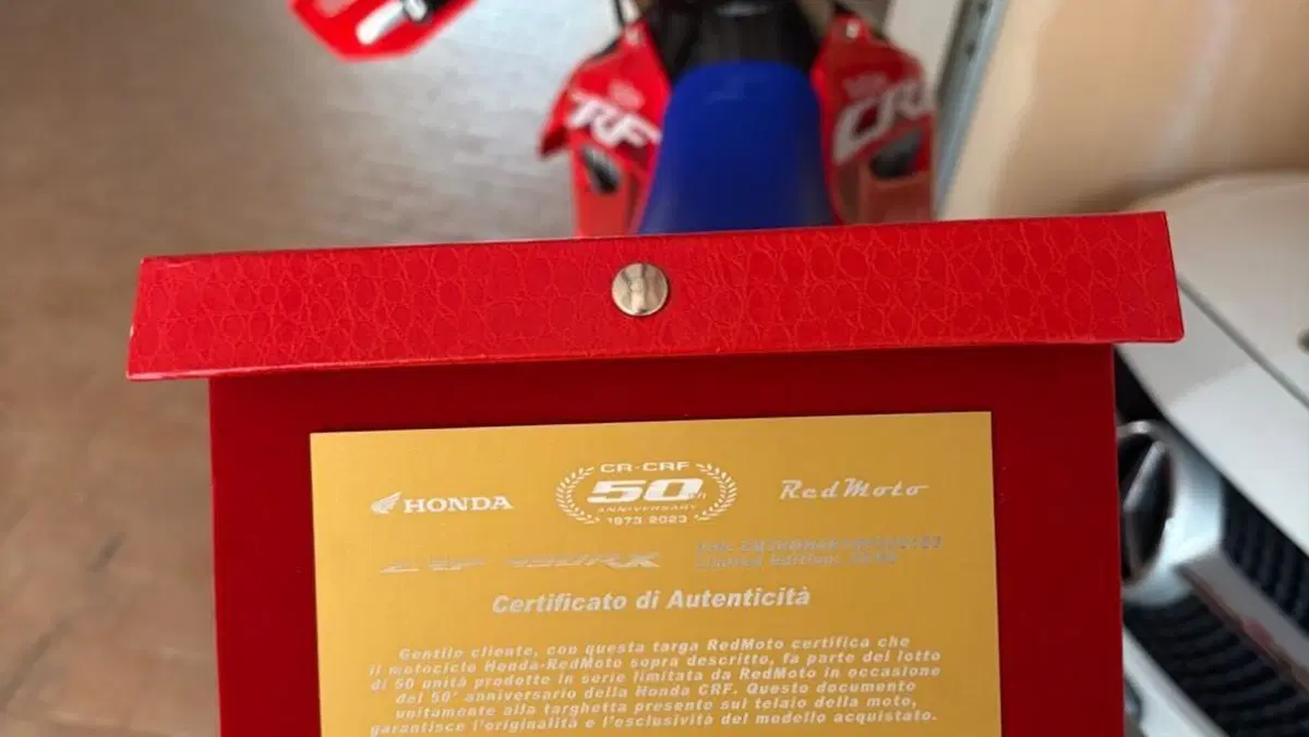 Honda CRF 450RX 50° Anniversario (2023)  (16)
