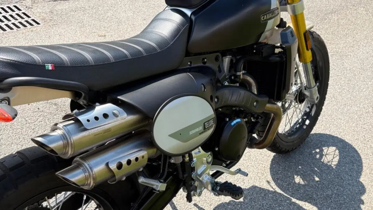 Fantic Motor Caballero 500 Scrambler Deluxe (2021 - 23)  (5)