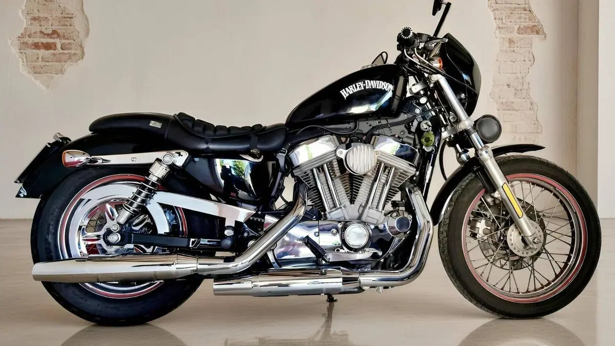 Harley-Davidson 883 Custom (2006 - 07) - XL 883C 