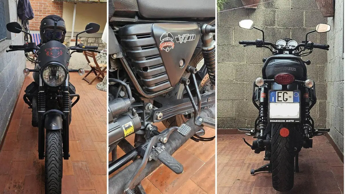 Moto Guzzi V7 II Stone (2015 - 17)  (4)