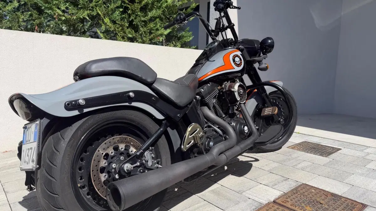 Harley-Davidson 1584 Fat Boy (2006 - 07) - FLSTF  (4)