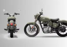 C'è una Classic 350 di Royal Enfield che celebra l'esercito indiano (e resterà in India)